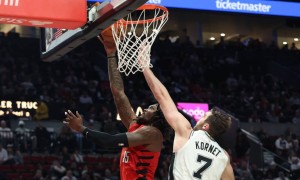 仅打62秒！杨瀚森连续两战0分 开拓者内线已不需要他？