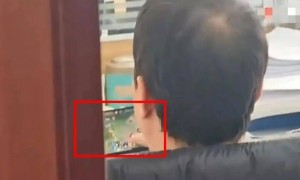 陕西一交通局职工上班时间打游戏，敷衍来访群众：“领导没在”！当地：情况属实，停职检查一个月、扣除一个月绩效工资